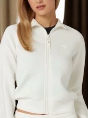 Guess  Allie Scuba Zip Jacket - Women size M